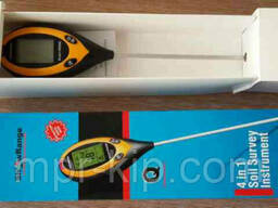 Профессиональный анализатор почвы 4 в 1 Amtast AMT-300 ( КСВ-300 ) с подсветкой