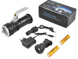 Профессиональный переносной фонарь-прожектор Bailong S912-XPE+COB(white+red) 2 режима. ..