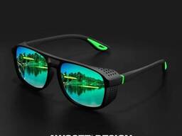 Профессиональные спортивные солнцезащитные очки - поляризованные, ветрозащитные, UV400...