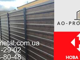 Профлист под дерево Орех с сучком.