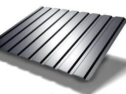 Профнастил ПС-10 с полимерным покрытием, толщина (мм) 0,4 7024 (графит)