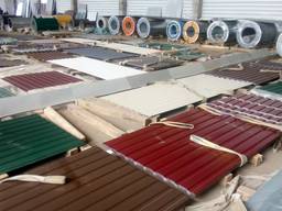 Профнастил від виробника. Добірні елементи.