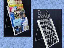 Проволочные стенды и стеллажи. Такое - не предложит никто