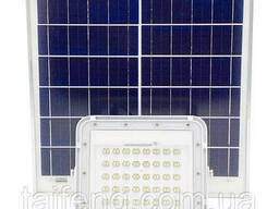 Прожектор светодиодный 100W аккумуляторный (LiFePO4, 20000mAh) с солнечной панелью (6V. ..