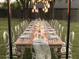 Прозрачный стул Наполеон в аренду для праздничного банкета - фото 3