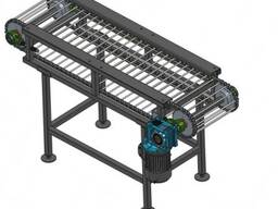 Прутковий конвеєр для розсипних вантажів