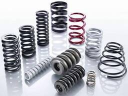 Пружины розтягненя та стискання