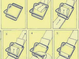 Пряжка проволочная 16мм|черная