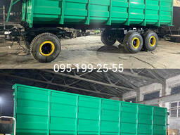 Причіп 3ПТС-20. Вісь балансиру 1ПТС-9, 3ПТС-12. Тяга реактивна 1ПТС-9, 3ПТС-12