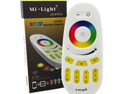 Пульт BIOM ДУ Mi-Light для контролерів 4 zone Білий RF RGB