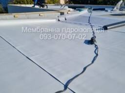 ПВХ покрівля. Монтаж ПВХ/ТПО мембрани. Ремонт покрівлі