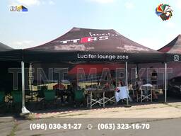 Палатки Racing Tent шатри з персональним дизайном намети для автоспорту та мотоспорту