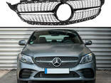 Радиаторная решетка Diamond Grille с диамантами W205 для Mercedes С160 C200 C300 под. .. - фото 3