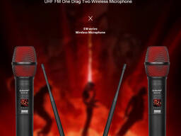 Радіосистема G-MARK EW100 Радіосистема Радіо мікрофон бездротовий UHF Радиосистема микрофо