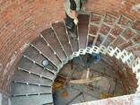 Радиусные, винтовые, поворотные лестницы. "Броневик" Днепр. - фото 3