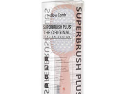 Расческа щетка для волос Superbrush Plus Hollow Comb Бежево-белый