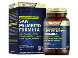 Натуральный препарат Nutraxin SAW Palmetto Formula для здоровья мужчин, 60 таблеток