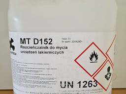 Растворитель MT D152 для полиэфирных лаков, грунтов и мытья инструментов (Польша)