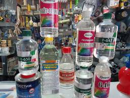 Растворитель. Уайт-спирит. Сольвент. Преобразователь ржавчины.