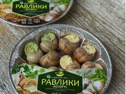 Равлики виноградні Асорті 12шт. 150 гр.