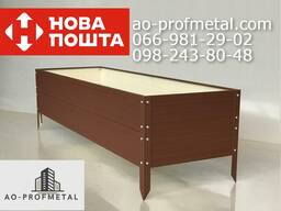 Грядки та бордюри розбірні, Грядки та бордюри металеві.