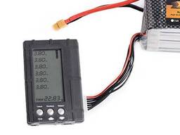 RC89600 3 in 1 Тестер напряжения для радиоуправляемых FPV дронов, Индикатор баланса АКБ