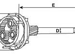 Редуктор стартера Мерседес атего варио 4.3 815 817 814 614 Mercedes Atego Vario ОМ904 - фото 3
