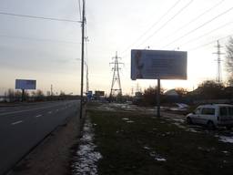 Реклама на бігборді(біллборді) V2A розміром 3*6м Вишгород