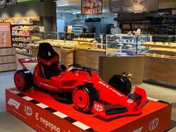 Рекламний болід Formula 1 для вашого бренду під ключ