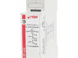 Реле электромагнитное модульное 12. ..240 V AC/DC 2 контакти 8 А