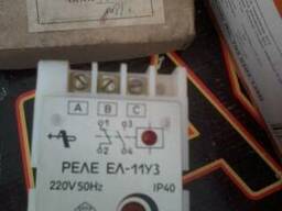 Реле контроля напряжения ел-11 220в