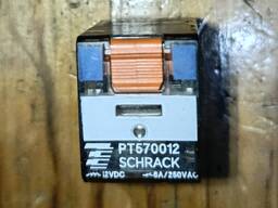 Реле SCHRACK PT570012. 12VDS. 6A/250VAS. - 19 штук