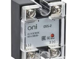 Реле твердотельное OSS-2 1x40А 380В AC 3-32В DC ONI OSS-2-3-40-B