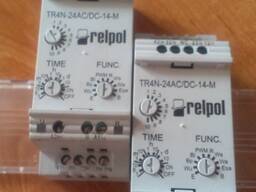 Реле времени Relpol TR4N- 24 AC/DC-12(14)-M