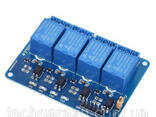 Релейный модуль 12В 4-х канальный модуль реле Arduino, ARM, AVR, PIC