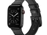 Ремешок BeWatch для Apple Watch series 3 | 4 | 5 | 6 с шириной корпуса 42|44mm Кожаный. .. - фото 1