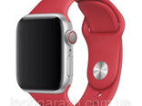 Ремешок для Apple Watch Sport Band силиконовый 38/40мм S/M Red / красный - фото 1