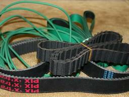 Ремни зубчатые, клиновые, полиуретановые.