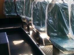 Восстановление и замена пассажирских сидений автобуса Богдан