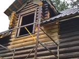 Ремонт, реставрация, отделка деревянных домов и бань, в Днепре и по всей Украине.