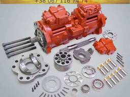 Ремонт і запчастини гідронасосів Kawasaki K3V K3V112 K3V140 K3V180