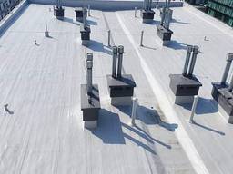 Ремонт мягкой кровли Гидроизоляция