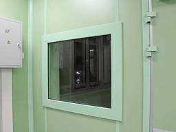 Рентгенозащитное окно 410х410 мм свинец 2,5 мм