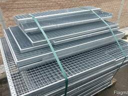Сварной решетчатый настил, решетчатый настил оцинкованный