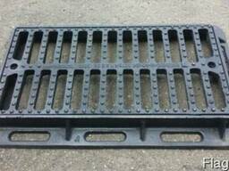 Решетка ливнесточная чугунная ДБ-2 с запорным устройством