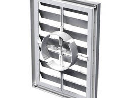 Решетка вентиляционная пластиковая Вентс МВ 160 ВЖД АБС