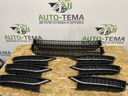 Решетка заглушка бампера VW PAssat B7 USA пасат