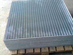 Решітка стальна 500х1000 мм, ячейка 33х33