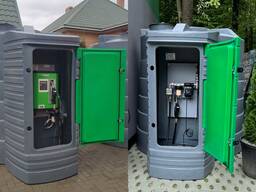 Резервуар 5000л двостінний METRIA для дизельного палива