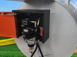 Бочка 5 кубів металева ємність, резервуар для пального дизель солярка